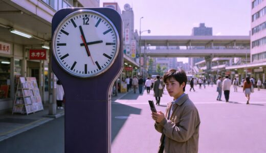 二人とも「時計の下」で待っていたのに会えない