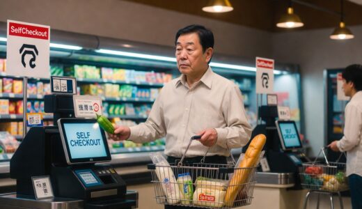 セルフレジで分からないのに分かってる顔をしていた